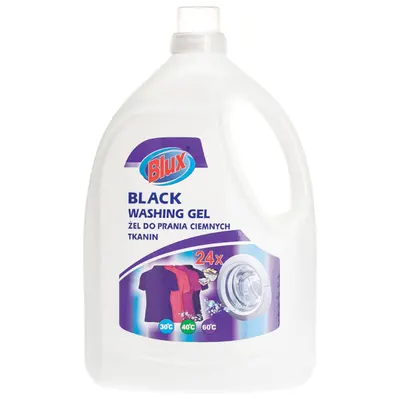 Detergent-gel pentru rufe negre, Blux | 3 l
