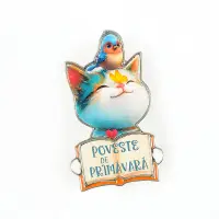 Brosa martisor Poveste de primavara