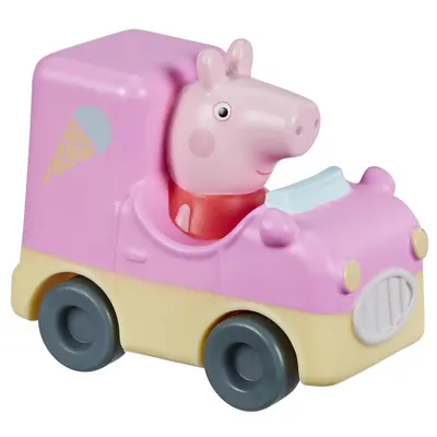 Vehicul Hasbro Peppa Pig - Peppa cu căruciorul de înghețată