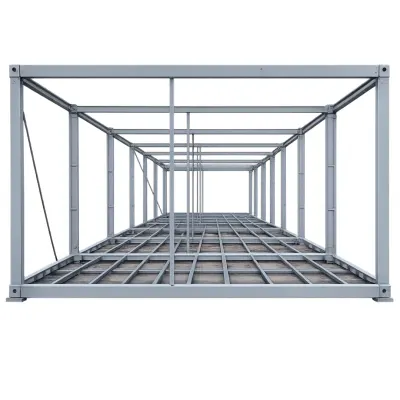 Container tip cadru metalic-oțel 2,3 mm – 5950 × 3000 × 2800 mm