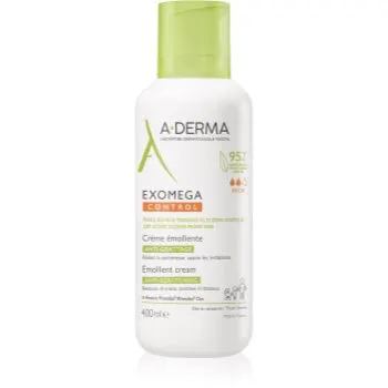 A-Derma Exomega Control Emollient Cream crema de corp pentru piele foarte sensibila sau cu dermatita atopica