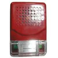 Sirena incendiu de interior, cu flash, culoare rosie NB-570-SL
