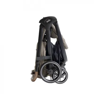 Carucior pentru copii multifunctional 3 in 1 Joie Valora Signature Sandstone (carucior Valora + landou Ramble XL + scoica i-Starter)