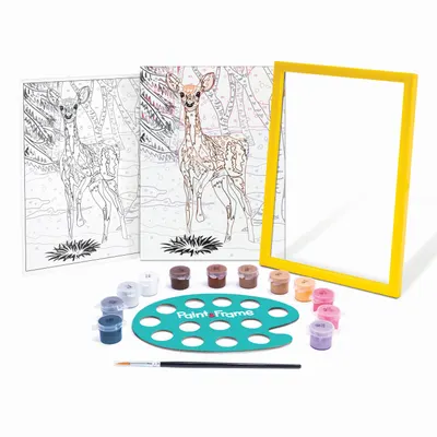 Set pictura - Paint & Frame - Caprioara in zapada