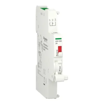 Contact auxiliar Iof+Sd, 24V CC cu interfata Ti24