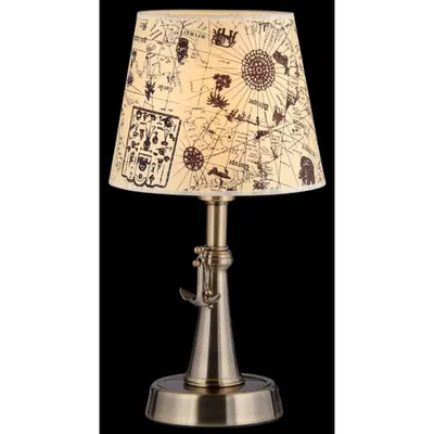 Veioza Elegant Cruise 1 bec,dulie E27,230V,Diam. 25cm ,H 47cm,bronz
