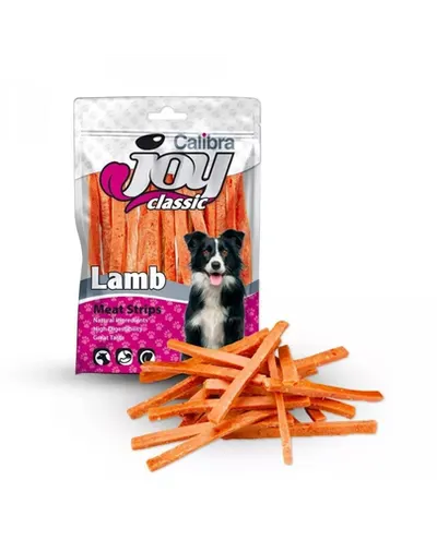 CALIBRA Joy Classic Lamb Strips 250 g recompense din miel pentru câini