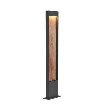 Lampa pla, Flatt 100 lampadare, maro