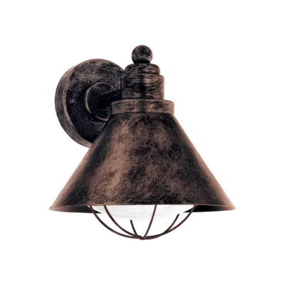 Lampa perete BARROSELA copper-coloured antique 220-240V,50/60Hz IP44