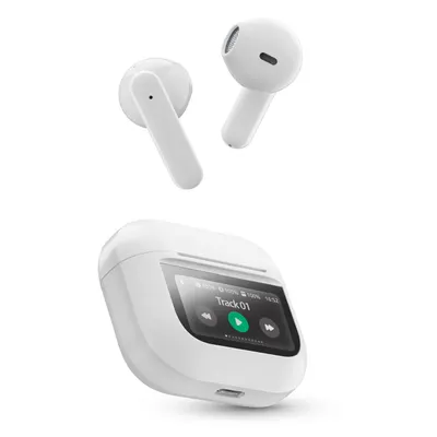 Căști wireless Cellularline - Music Sound Groove, TWS, albe