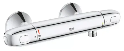 Baterie dus Grohe Grohtherm 1000, 34814003, aparenta, termostat, Crom lucios