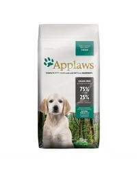 APPLAWS Hrana uscata pentru catelusi de talie mica/medie, cu pui 15 kg