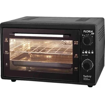 Cuptor Electric, Tava Inclusa, Gratar, Capacitate 40 l, Putere 1500W, Negru