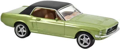 Model de colecție Norev Modern: Mașini - Ford Mustang Coupé (1968) (Metallic Green) Jet-car