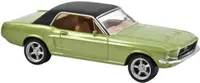 Model de colecție Norev Modern: Mașini - Ford Mustang Coupé (1968) (Metallic Green) Jet-car