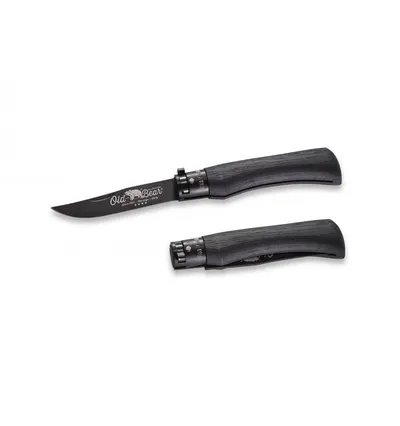 Briceag Old Bear Classic Total Black, lama 80 mm