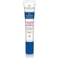 FlosLek Pharma Eye Care Gel pentru jurul ochilor cu un luminator și albastrele 15 ml