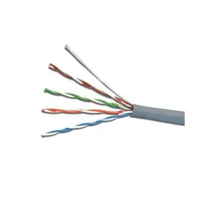 Cablu Utp Cupru Cat 6e 24awg Manta Pvc Gri Hunka (305ml)