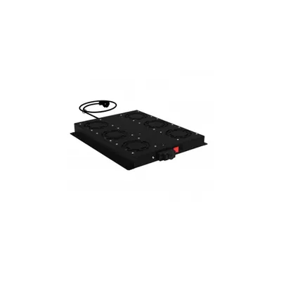 Module of 6 fans cu 2P+E European standard plug pentru Linkeo Data Center cabinet