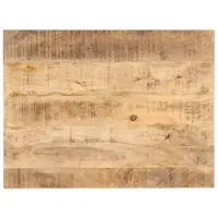 Gossi blat de masa, 90 x 70 cm, lemn masiv de mango, 25-27 mm