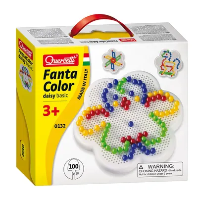 Set 100 piese Quercetti Fantacolor 10mm 0132