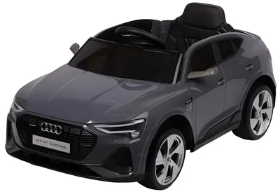 Mașină cu baterie radiocomandă Caretero Toyz - Audi E Tron Sportback, gri