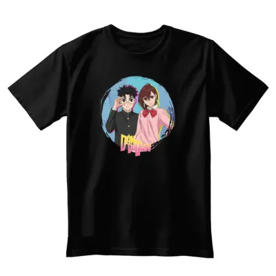 Tricou Dan Da Dan - Black - Momo & Okarun - M