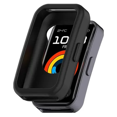 Husa Protectie Antisoc pentru Huawei Band 8/9/10, Silicon moale, Negru Engros
