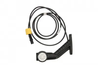 Lumina delimitare stanga, portocaliu rosu alb, LED, inaltime 15,5mm lungime cablu 2000mm, pe bratul lung, 24V