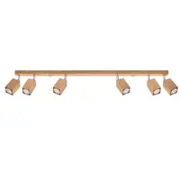 Corp de iluminat pentru tavan KEKE 6 oak