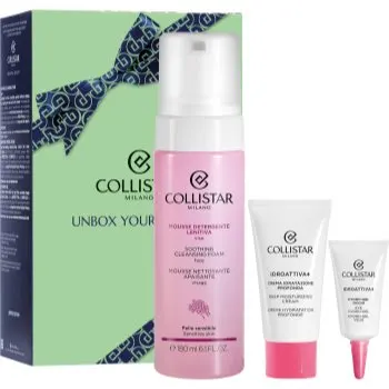 Collistar Cleansing Mousse Face Gift Set set cadou pentru un ten curat și sănătos