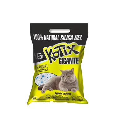 Asternut igienic pentru pisici, silicat, Kotix Normal, 15L/ 6 kg