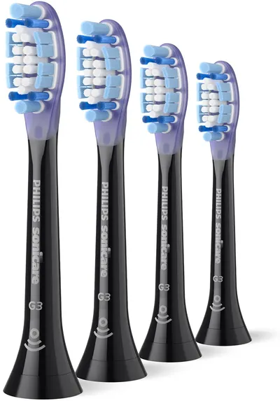 Capete de rezervă Philips Sonicare - Premium Gum Care HX9054/88 G3 negre - 4 buc.