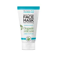 Masca intens hidratanta pentru fata cu Acid Hialuronic si Avocado, 50ml, The conscious