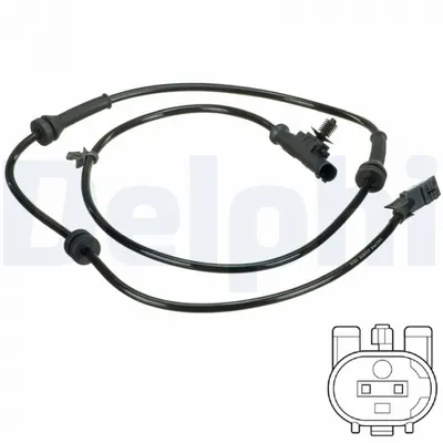 Senzor ABS Fata Dreapta Stanga potrivit NISSAN MICRA C+C III, MICRA III, NOTE 1.0-1.6 01.03