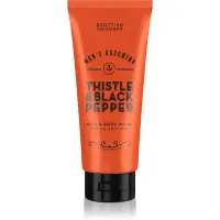 Scottish Fine Soaps Thistle & Black Pepper gel de duș pentru barbati 200 ml