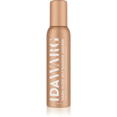 IDA WARG Beauty Self-Tanning Mousse Warm Glow spuma autobronzanta 150 ml
