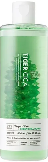 It's Skin Tiger Cica Green Tonic facial calmant, 400 ml