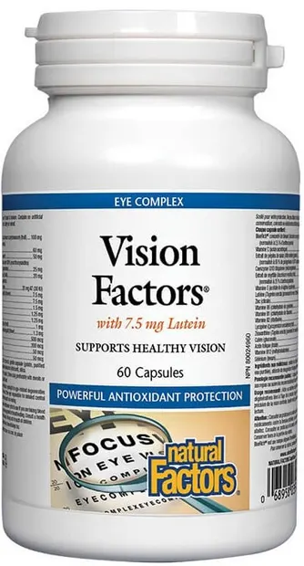 Vision Factors, 60 capsule, Natural Factors