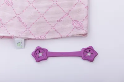 Set Swaddle si suport de prindere baveta eKoala purple