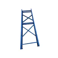 Picior albastru raft profesional 2000 x 400 200 kg / nivel 0,6 mm grosime