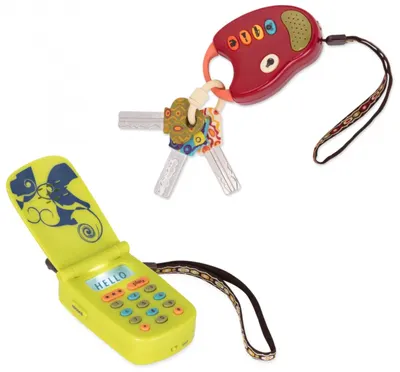 Set de joacă B. Toys - Telefon și chei cu sunet și lumină