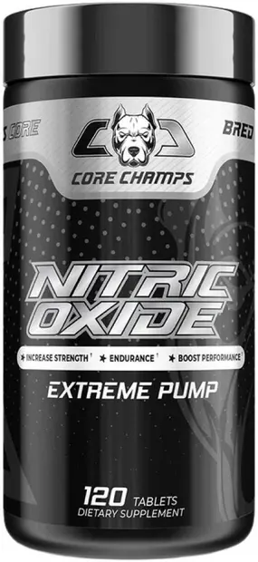Nitric Oxide, 120 tablete, Core Champs by Kai Greene