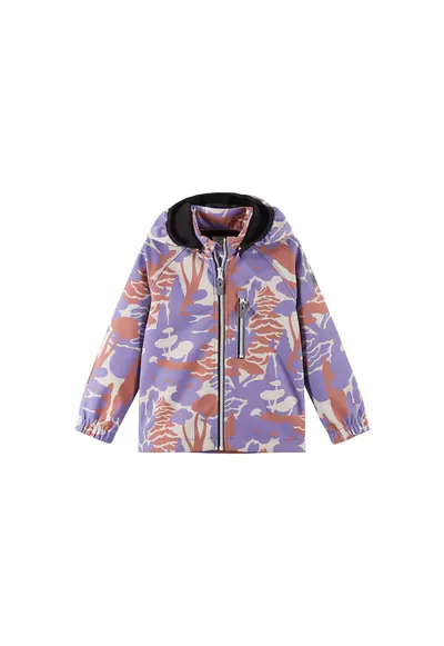 Geaca softshell violet - poliester reciclat - fete - Violet/Mov