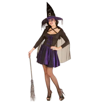 Costum vrajitoare - purple