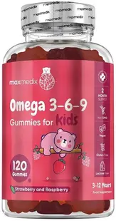 Omega 3-6-9 for Kids, 120 tablete de jeleu, Weight World