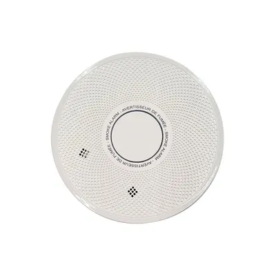 Detector de fum wireless cu sirena Crow FW2-SMK, 85 dB, 868 MHz, RF 500 m, autonomie 10 ani