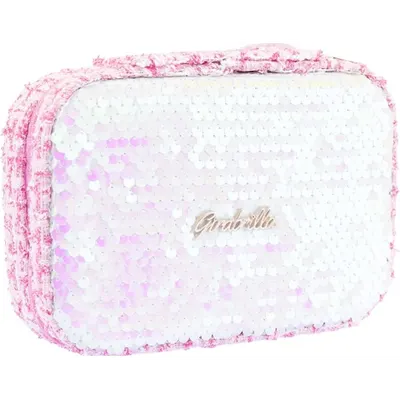 Cutie de bijuterii si accesorii cu paiete reversibile, Girabrilla
