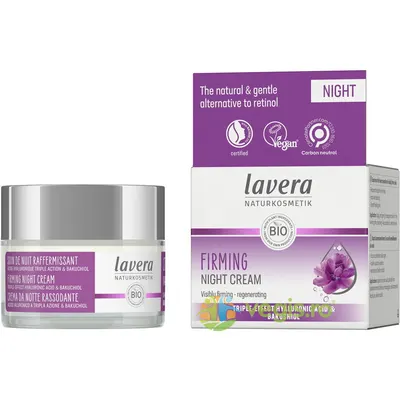 Crema de Noapte pentru Fermitate cu Fitocolagen, Acid Hialuronic si Bakuchiol 50ml
