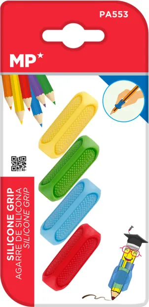 Mâner din silicon pentru creion MP - 4 buc